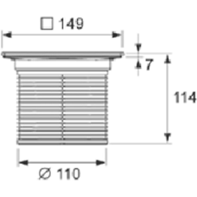 Грати для трапу Tece 3660010, фото , изображение 2