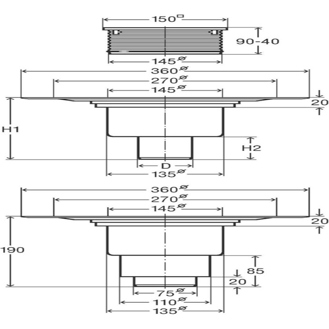 Трап для душу Viega 557201, фото , изображение 2