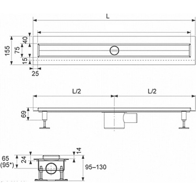 Прямий канал Tece 600700, фото , изображение 2