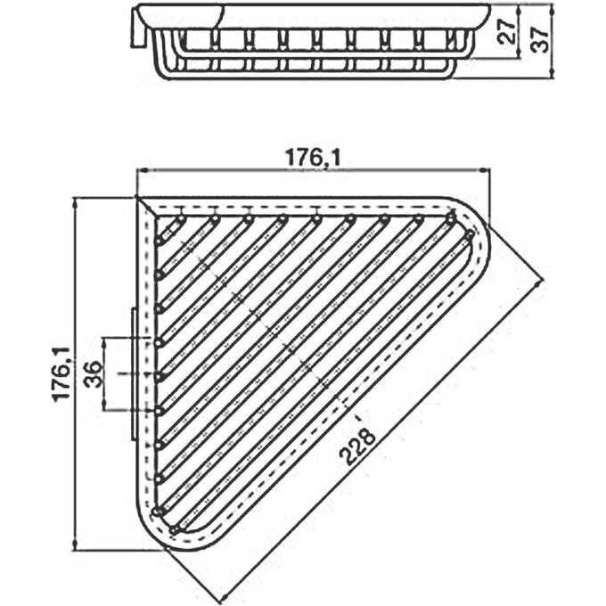 Мильниця Emco System 2 3545 001 02, фото , изображение 2