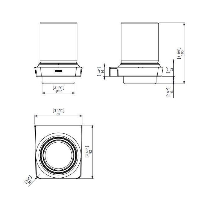 Стакан для ванной комнаты Sonia S6 160990, фото 2