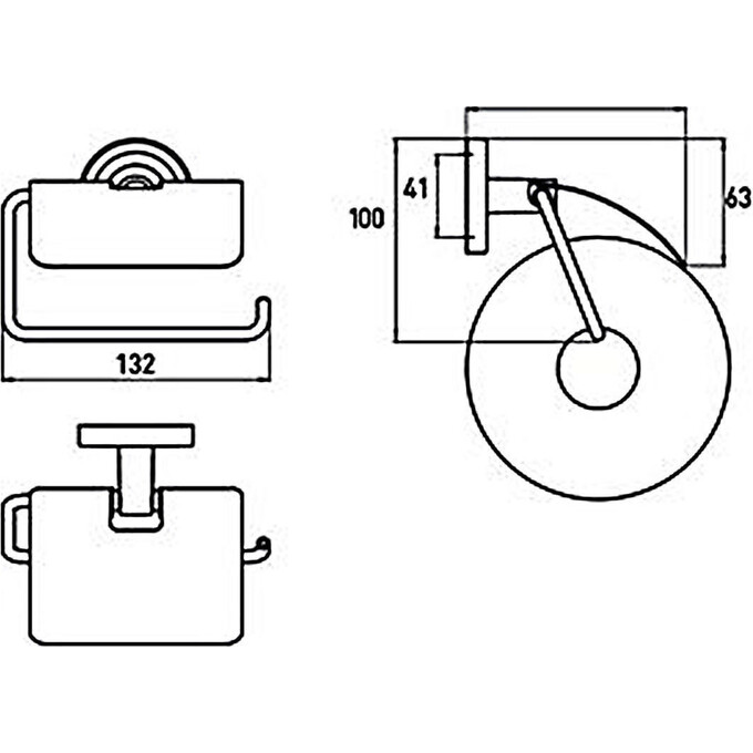 Тримач для паперу Emco Polo 070000100, фото , изображение 2
