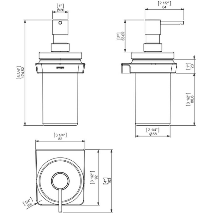 Дозатор косметический Sonia S6 161010, фото 2