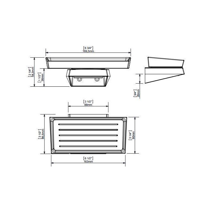 Мыльница настенная Sonia S8 161829, фото 2