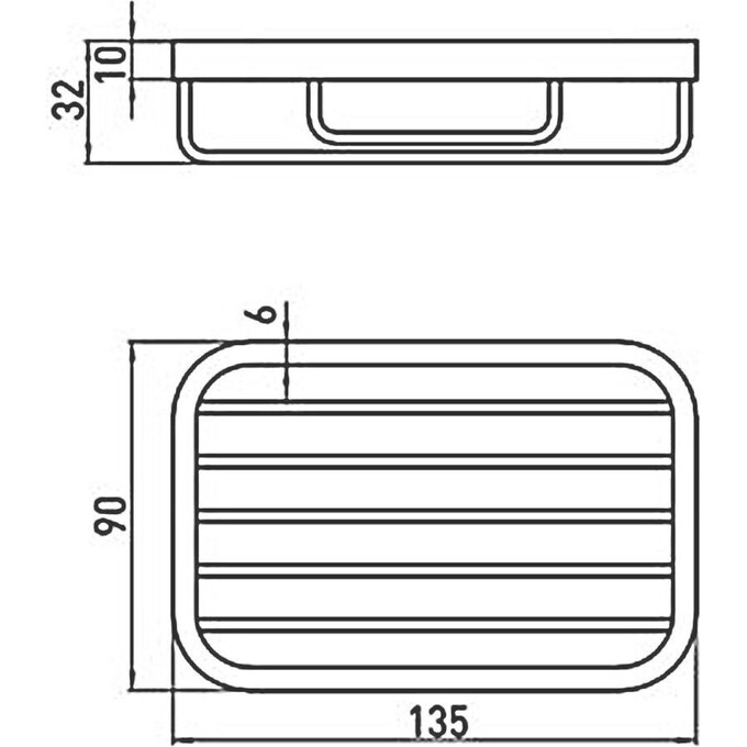 Поличка-решітка Emco System 2 3545 001 06, фото , изображение 2