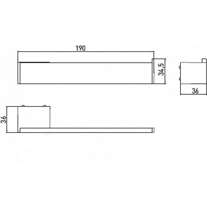 Держатель для бумаги Emco Vara 4205 001 00, фото 2