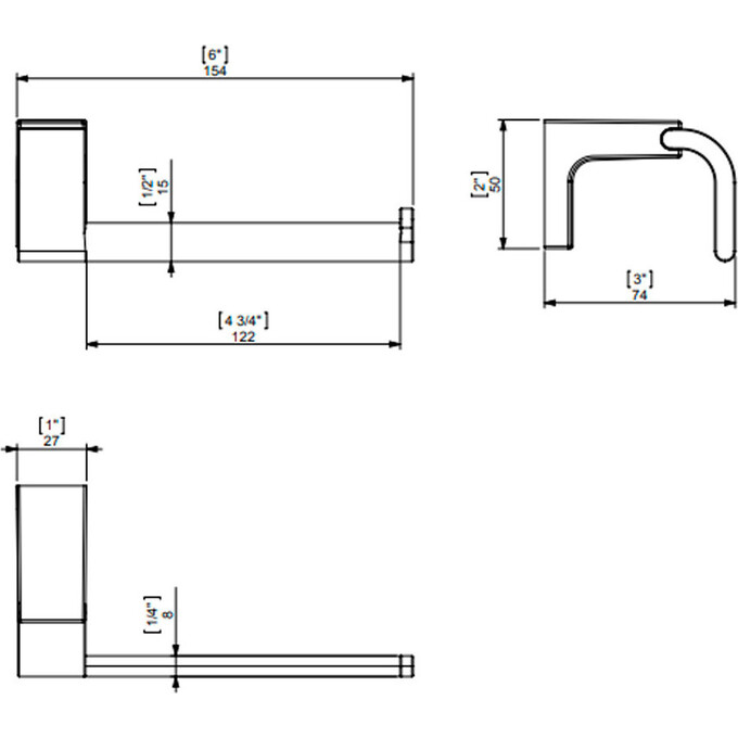 Держатель туалетной бумаги Sonia Eletech 114191, фото 2