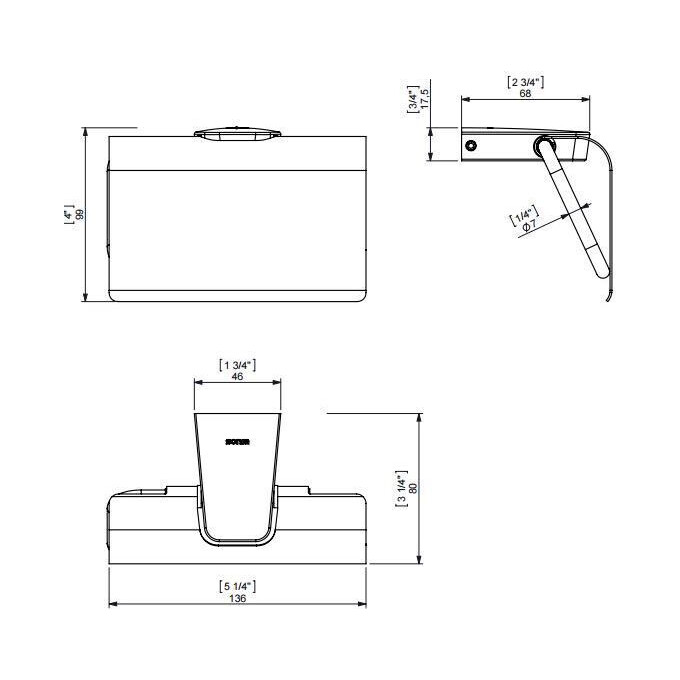 Держатель с крышкой Sonia S6 161034, фото 2