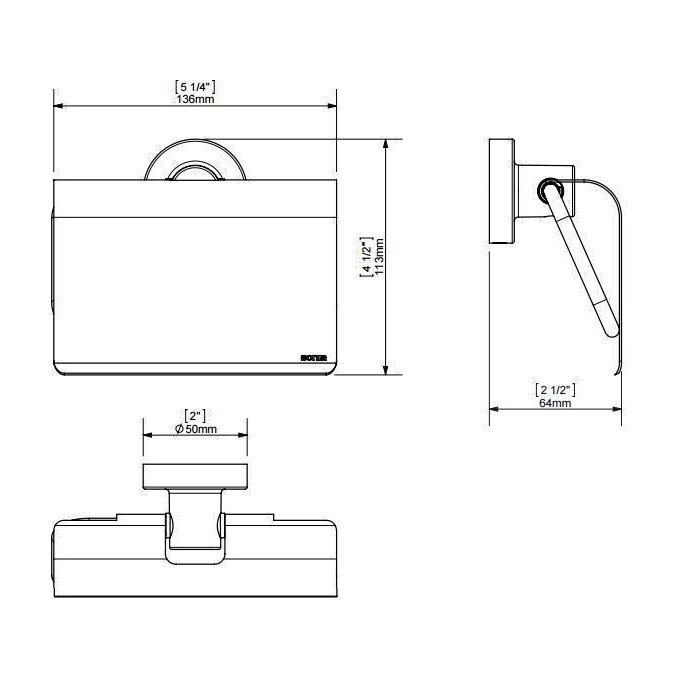 Для туалетной бумаги Sonia Tecno Project 116966, фото 2