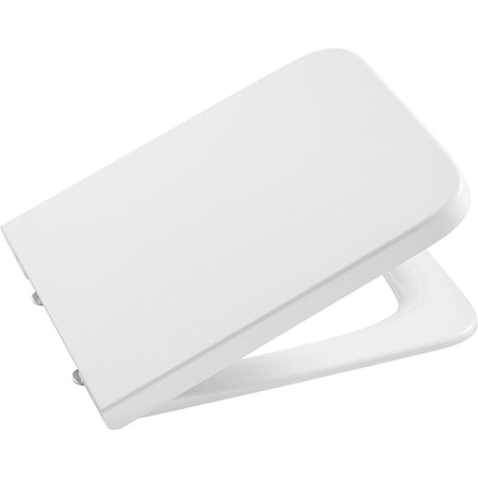Сидіння для унітазу Roca Inspira Square A80153200B (з мікроліфтом), Колір виробника: білий, фото 