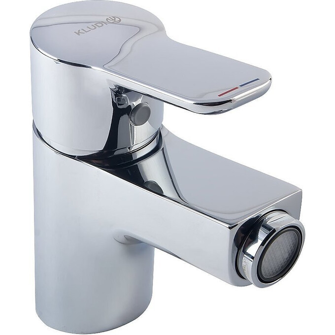 Змішувач для біде Kludi Pure And Easy 375330565 (з донним клапаном), фото 