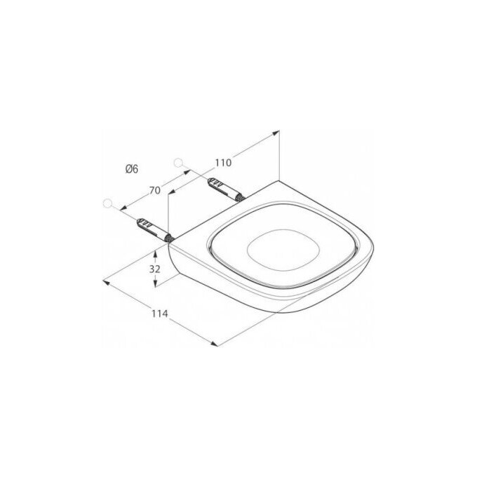 Мыльница Kludi Ambienta 5398505 (настенная), фото 3