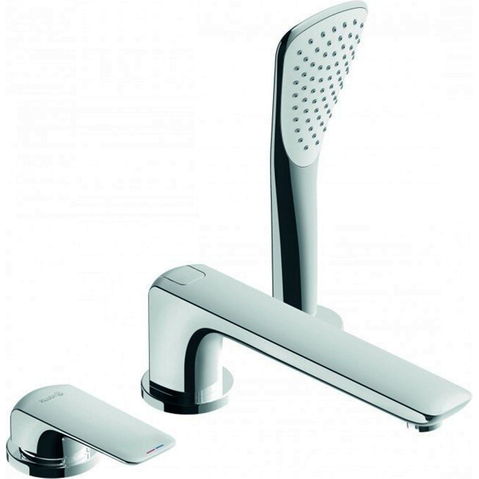 Змішувач на борт ванни Kludi Ameo 414470575 (на три отвори), фото 