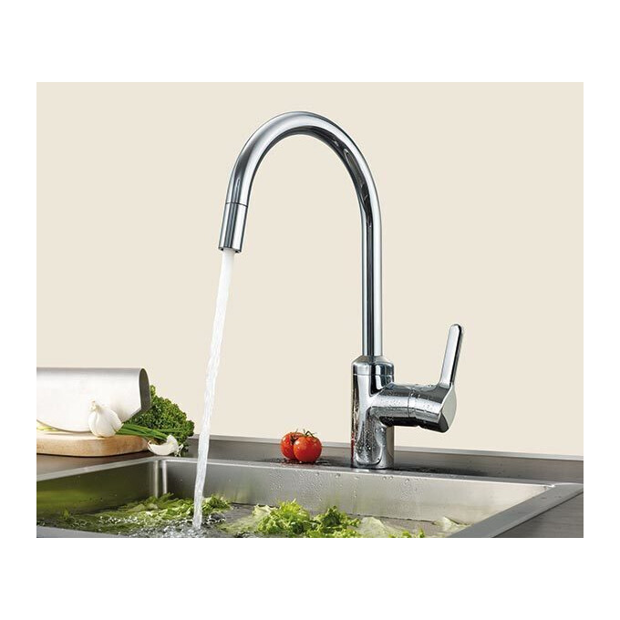 Смеситель для кухни Kludi Bingo Star 428510578 (с выдвижной лейкой), фото 3