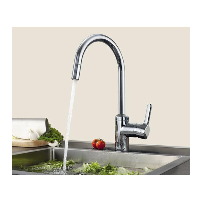 Змішувач для кухні Kludi Bingo Star 428099678 (сатин), фото , изображение 3