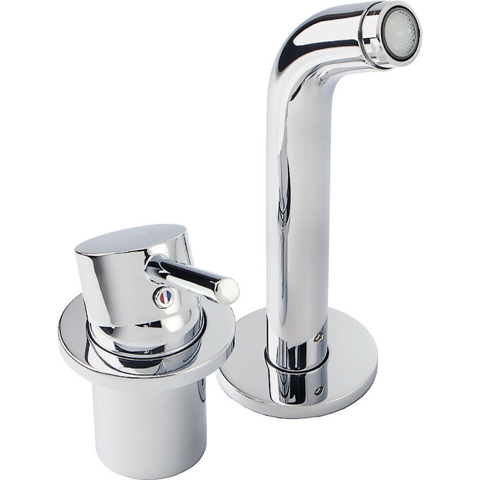 Внешняя часть смесителя для умывальника Kludi Bozz 382440576, фото 