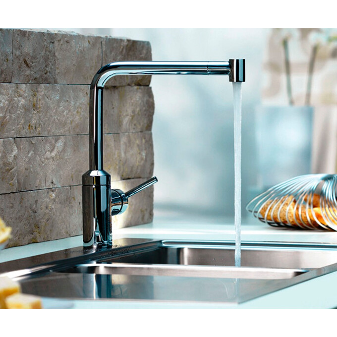 Смеситель для кухни Kludi L-Ine 428210577 (с выдвижной лейкой), фото 3