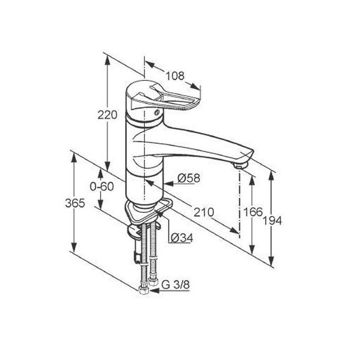 Смеситель для кухни Kludi Mx 399048262 (шоколад), фото 4
