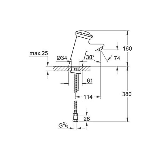 Змішувач Grohe 36109000, фото , изображение 4