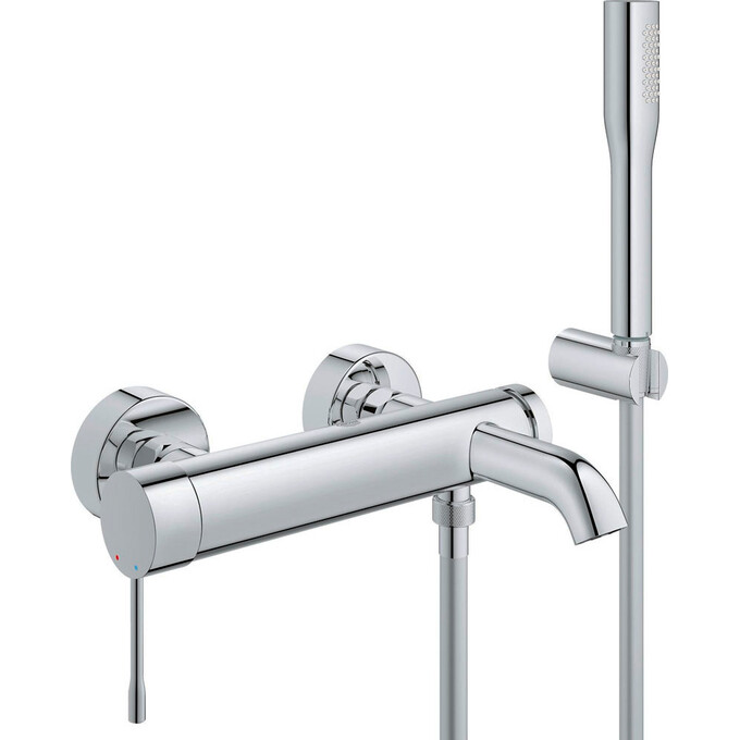 Змішувач із душовим гарнітуром Grohe Essence 33628001, фото 