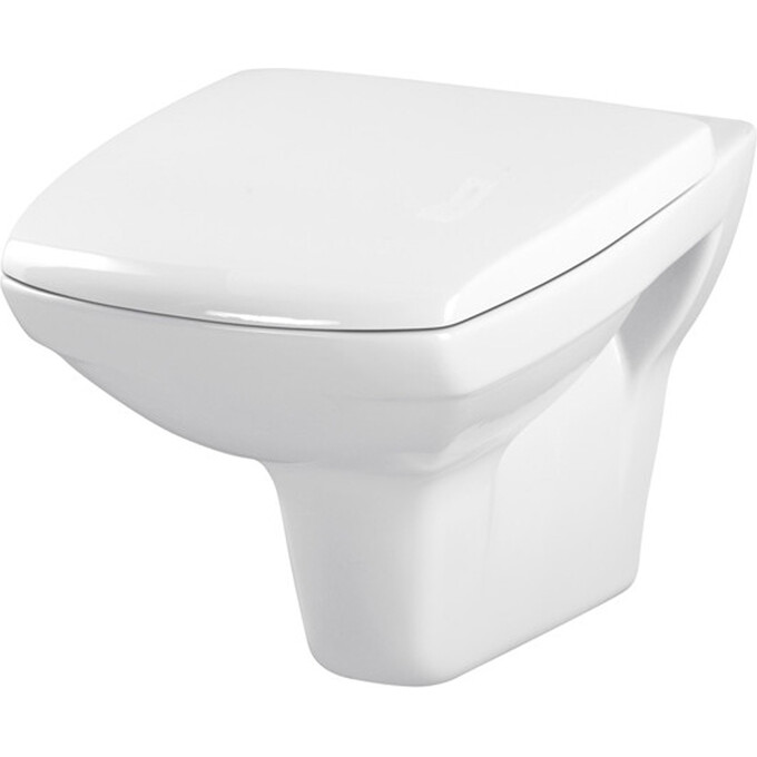 Унитаз подвесной без крышки Cersanit Carina K31-046, фото 