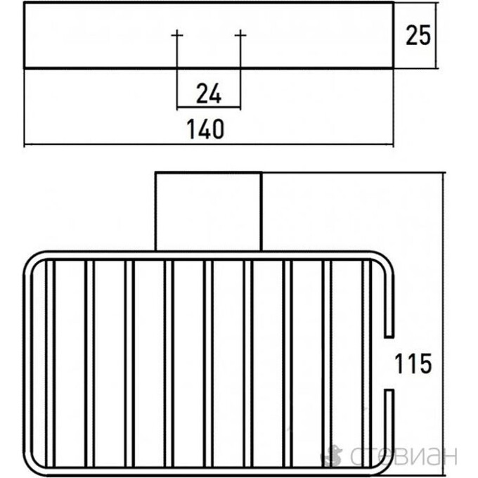 Мильниця Emco Loft 0545 001 00, фото , изображение 2
