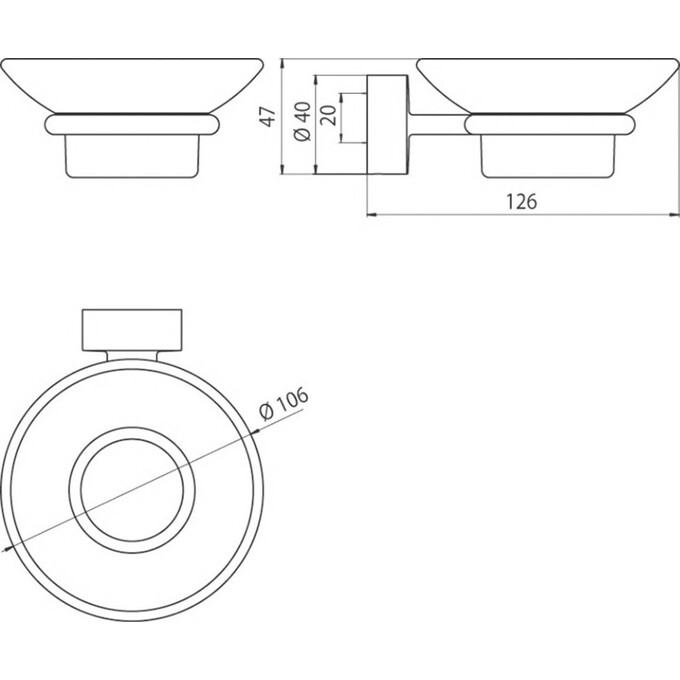 Мильниця Emco Rondo 2 4530 001 00, фото , изображение 2