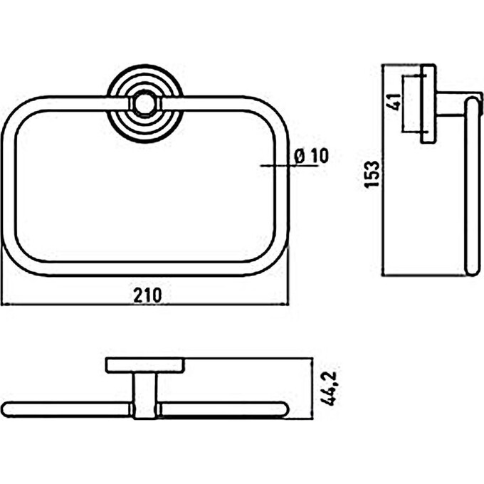 Рушникотримач Emco Polo 0755 001 00, фото , изображение 2