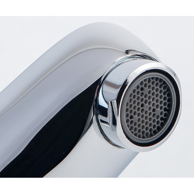 Змішувач для умивальника Ferro Algeo Chrome BAG2 (з донним клапаном), фото , изображение 4