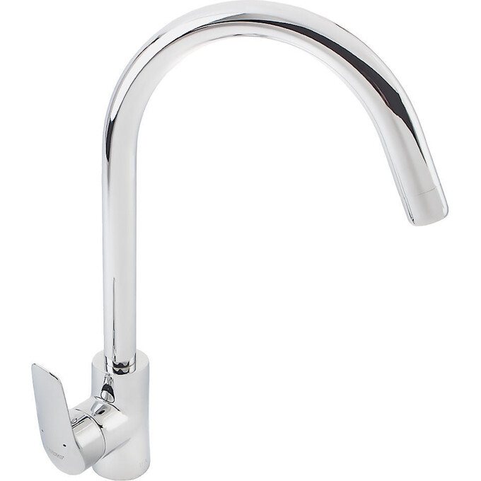 Змішувач для кухні Ferro Dijon Chrome BDJ4, фото , изображение 3