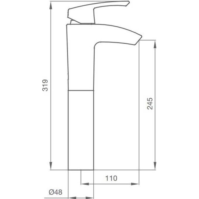 Смеситель для раковины Grb Premier 50525500, фото 2