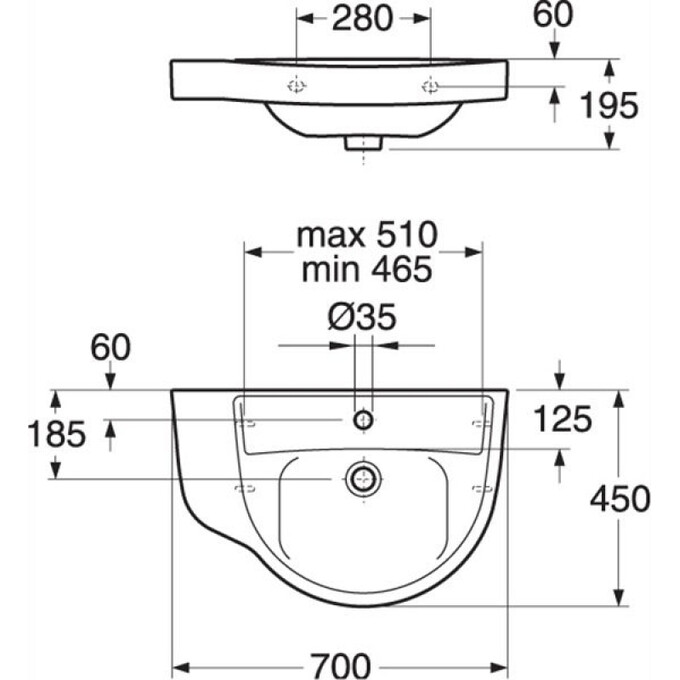Раковина с крылом Gustavsberg Nordic 1127000109, фото 2