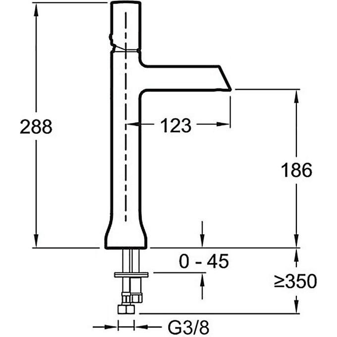 Смеситель Jacob Delafon Toobi E8960-BN, фото 2
