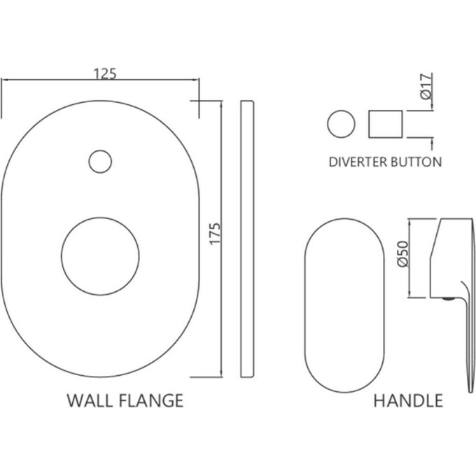 Змішувач для душу Jaquar Opal Prime OPP-CHR-15065KPM, фото , изображение 2