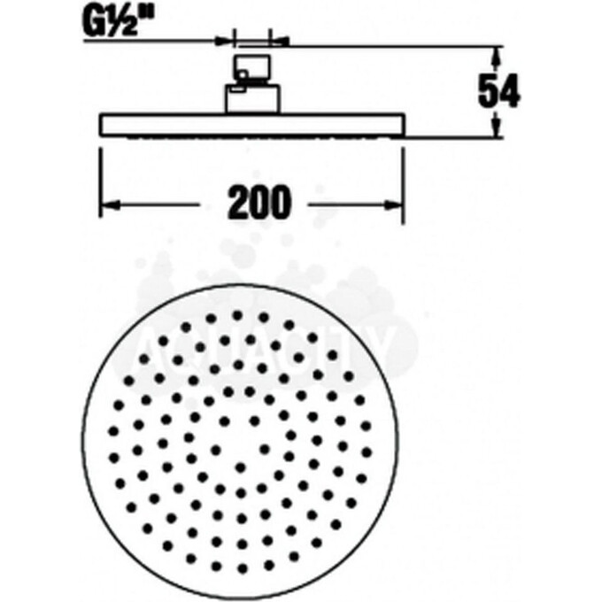 Душевая лейка Jika Mio H3677100040411, фото 2