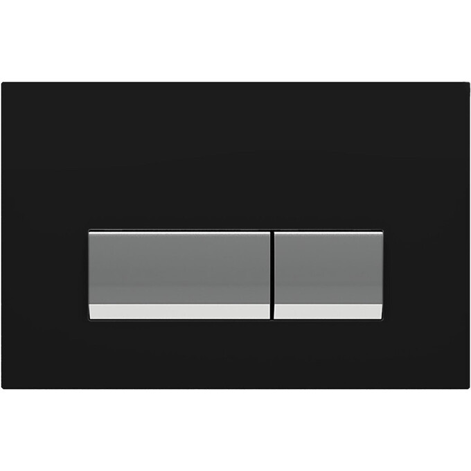 Клавіша подвійного змиву Koller Pool Integro black glass, фото 