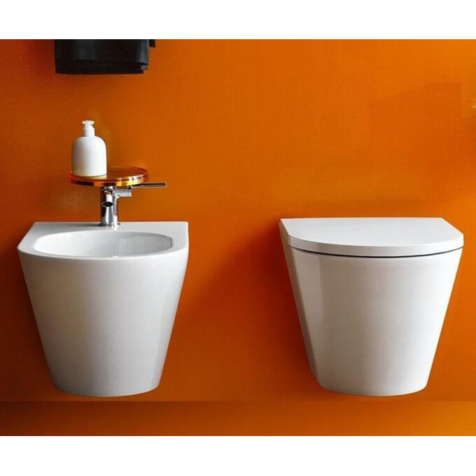 Подвесной унитаз без сиденья Laufen Kartell H8203310000001, фото 2