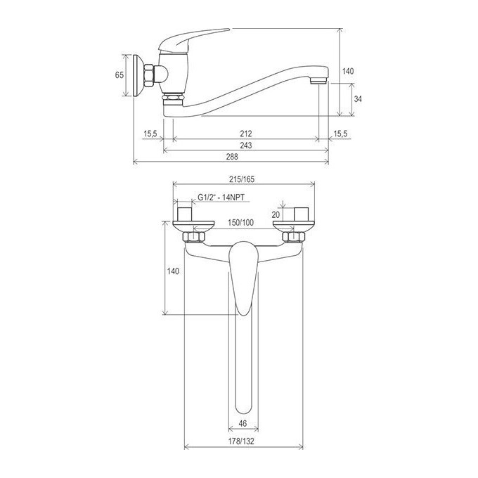 Смеситель для умывальника Ravak Suzan SN 041.00/100 (X070007), фото 4