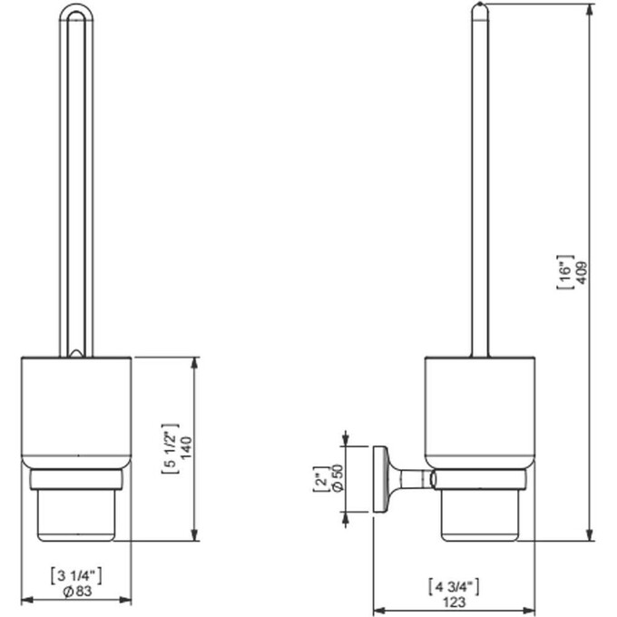 Ершик для унитаза Sonia E-Plus 124602, фото 2