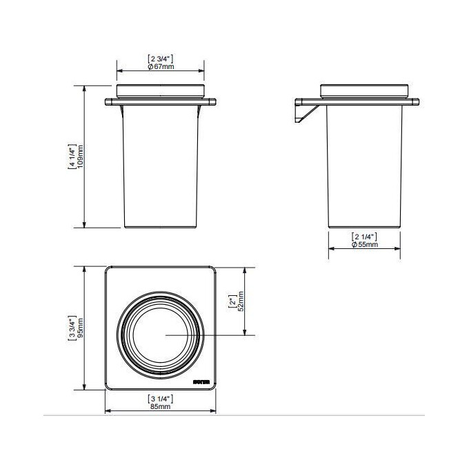 Стакан стеклянный Sonia S-Cube 166831, фото 2