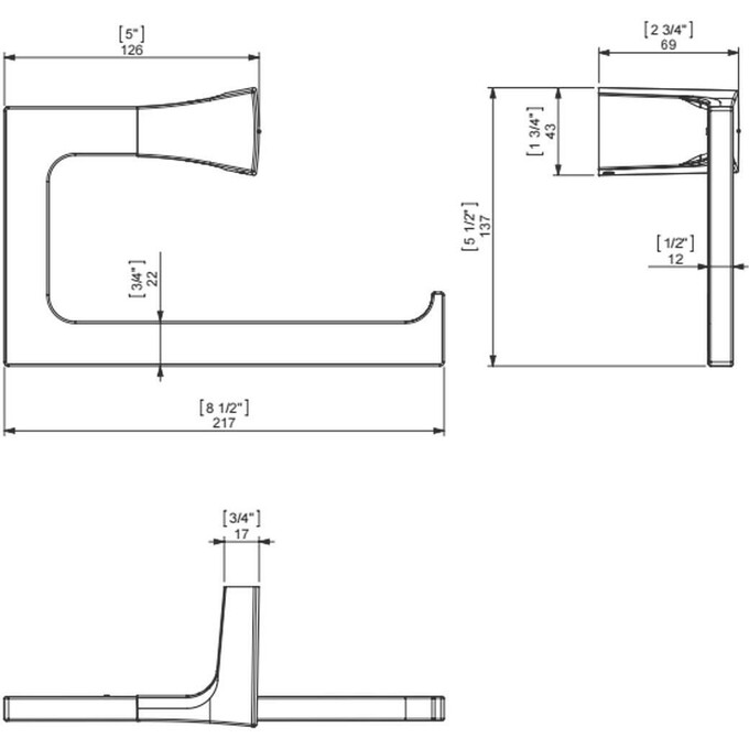 Держатель для полотенец Sonia S7 131709, фото 2