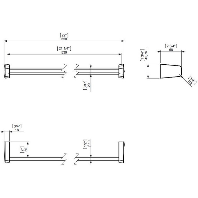 Держатель для полотенец Sonia S6 160945, фото 2