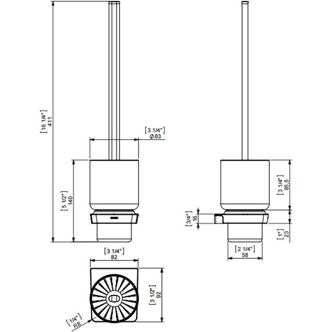 Ерш с колбой Sonia S6 166497, фото 2