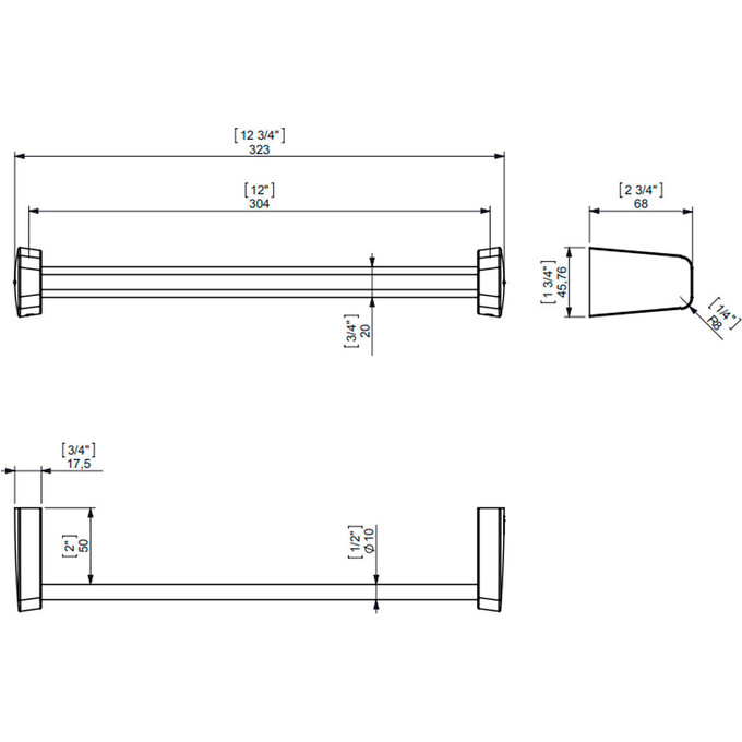 Держатель для полотенца Sonia S6 160938, фото 2