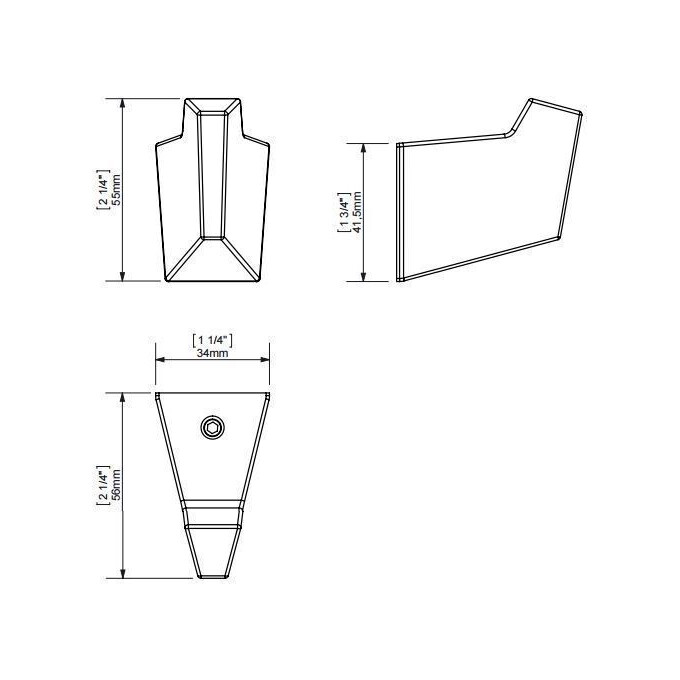 Гачок одинарний Sonia S2 156122, фото , изображение 2