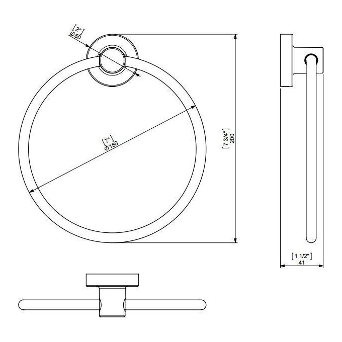 Полотенцедержатель Sonia Tecno Project 117031, фото 2