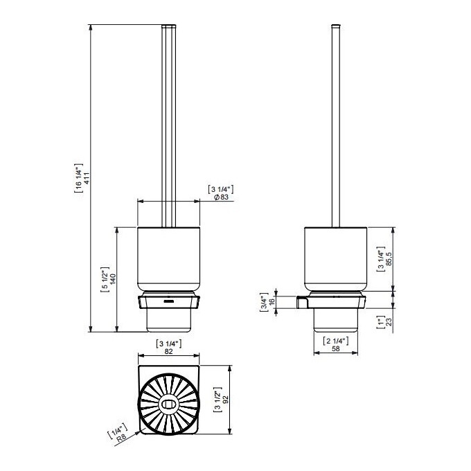 Туалетный ершик Sonia 161041, фото 2