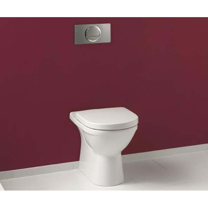 Унитаз в комплекте с крышкой микролифт Villeroy & Boch O.Novo 5660HR01, фото 2