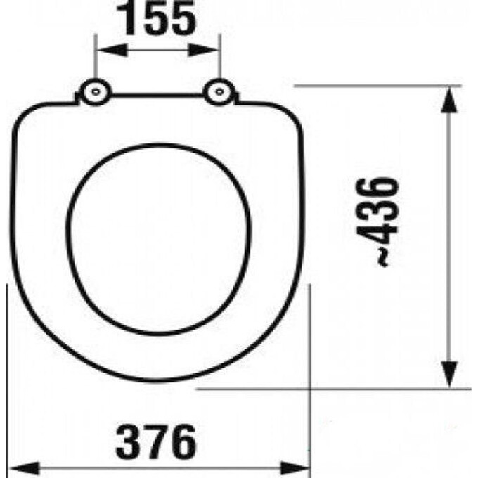 Сиденье Jika Olymp H8932843000001, фото 2