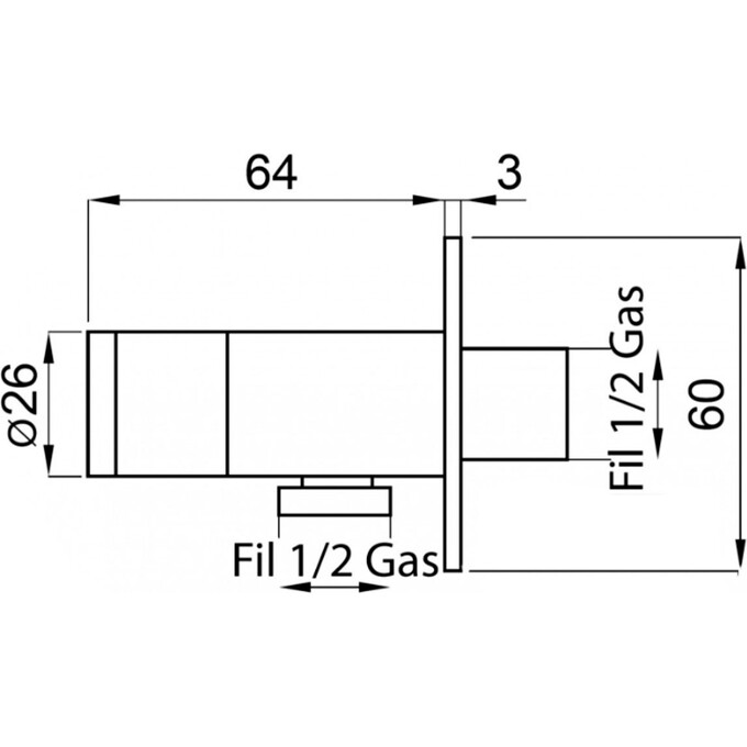 Підключення шлангу з утримувачем Bugnatese RICCR19780, фото , изображение 2
